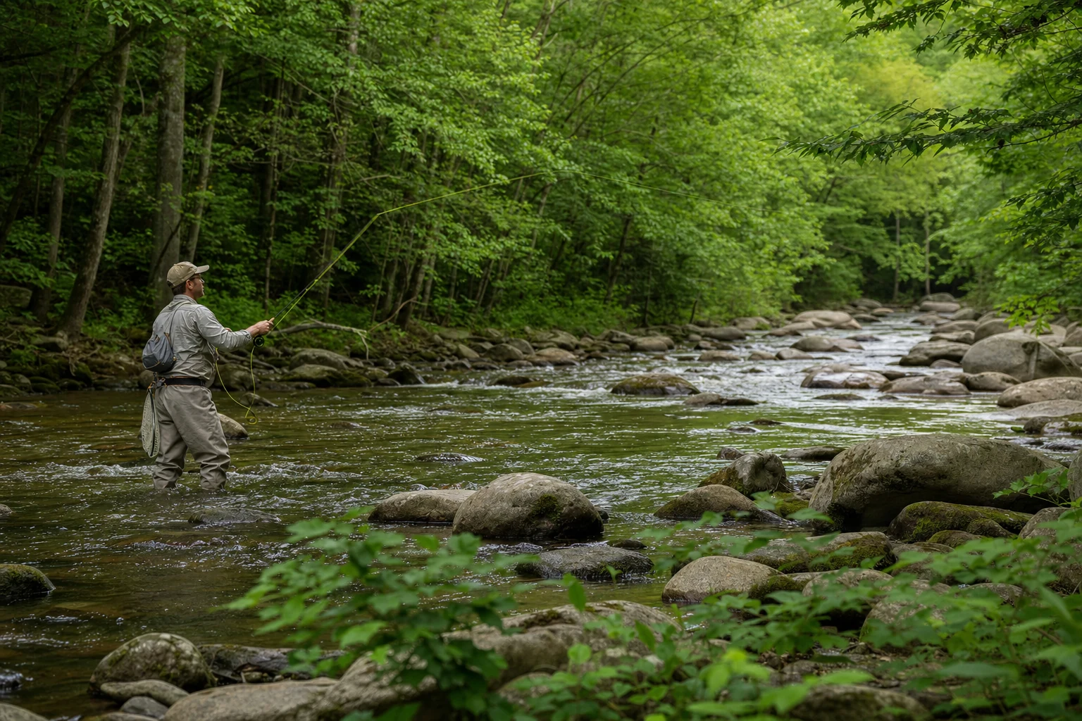 Fly fishing the Smokies
